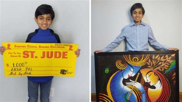 12-year-old artist sells paintings to raise thousands of dollars for kids with cancer