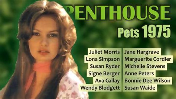 Unveiling The Allure: The 1975 Penthouse Pet Of The Year