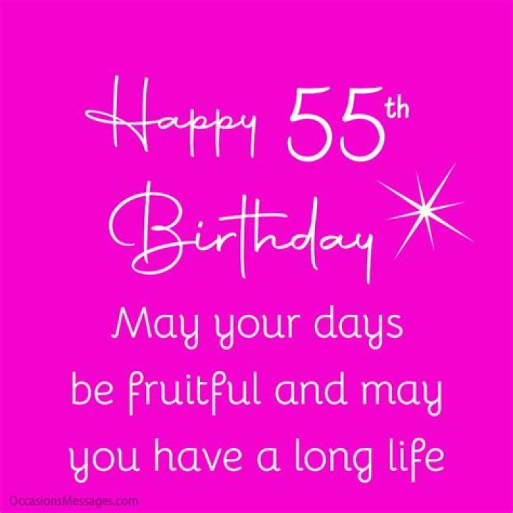 Happy 55th Birthday: Thoughtful Messages To Celebrate