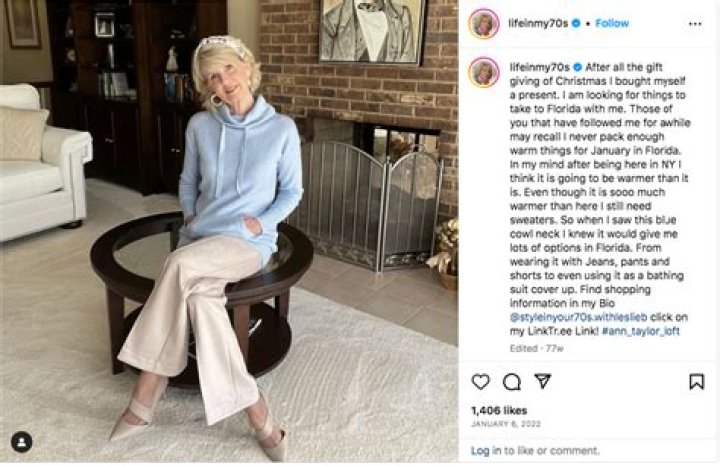 76-year-old grandma slammed for not dressing her age – her response shuts trolls up