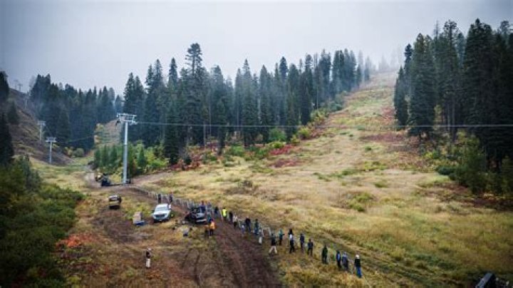 A behind the scenes look at the installation of Brundage Mountain's new chair lift