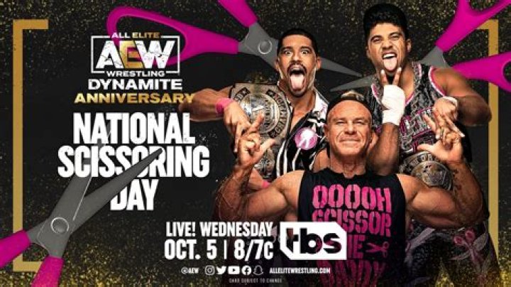 AEW Releases Limited Edition Shirt On National Scissoring Day