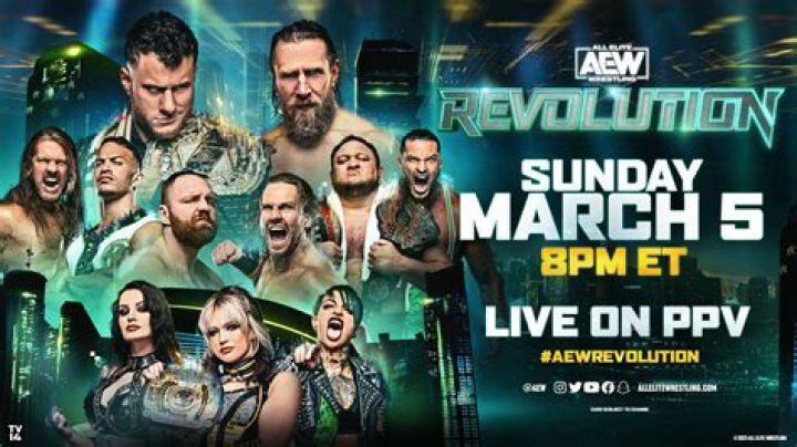 AEW Revolution Poster Pays Tribute to Sting’s Varied Gimmicks Throughout Career