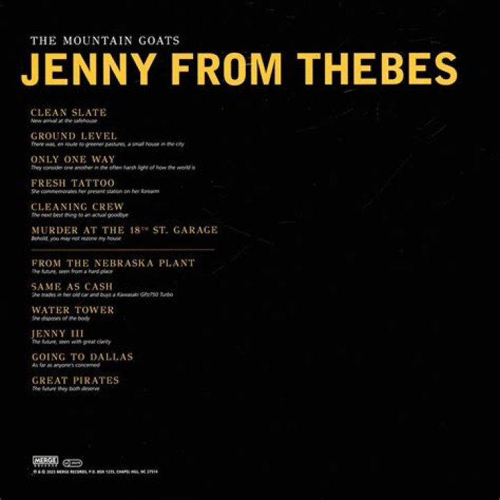'Jenny from Thebes' Album Review