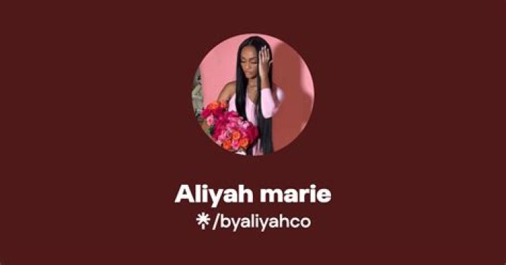 Exploring The Life And Influence Of Aliyah Marie Ed