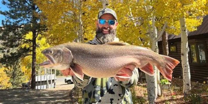 Fisherman catches massive brook trout in eastern Idaho, falls just short of 40-year-record