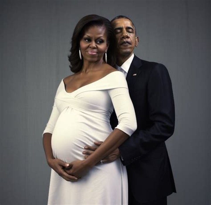 Are There Any Photos Of Michelle Obama Pregnant?