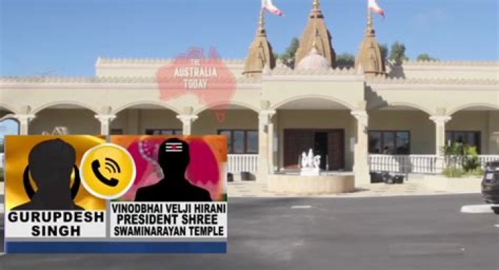 BAPS Swaminarayan temple vandalised by Khalistan supporters in Melbourne – India TV