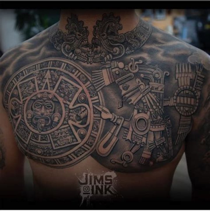 Unveiling The Intricacies Of Aztec Chest Tattoos