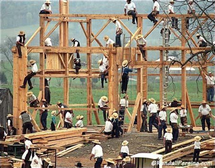 The Amish Barn Raising Tradition: A Symbol Of Community And Faith