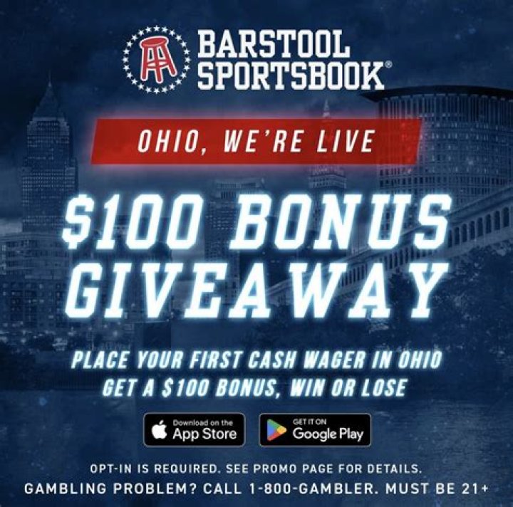 Barstool Ohio Promo Code NEWSWEEK1000 Unlocks $1,000 New Player Bonus