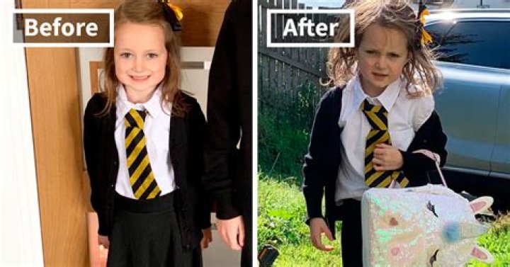 Transformations: The Journey Of The Before And After First Day Of School