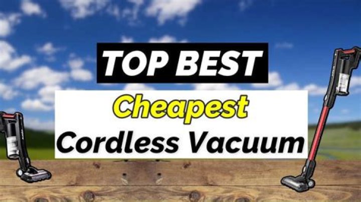The Ultimate Guide To The Best And Most Affordable Cordless Vacuums