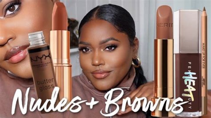 15 Best Nude Lipsticks For Dark Skin We've Ever Tried