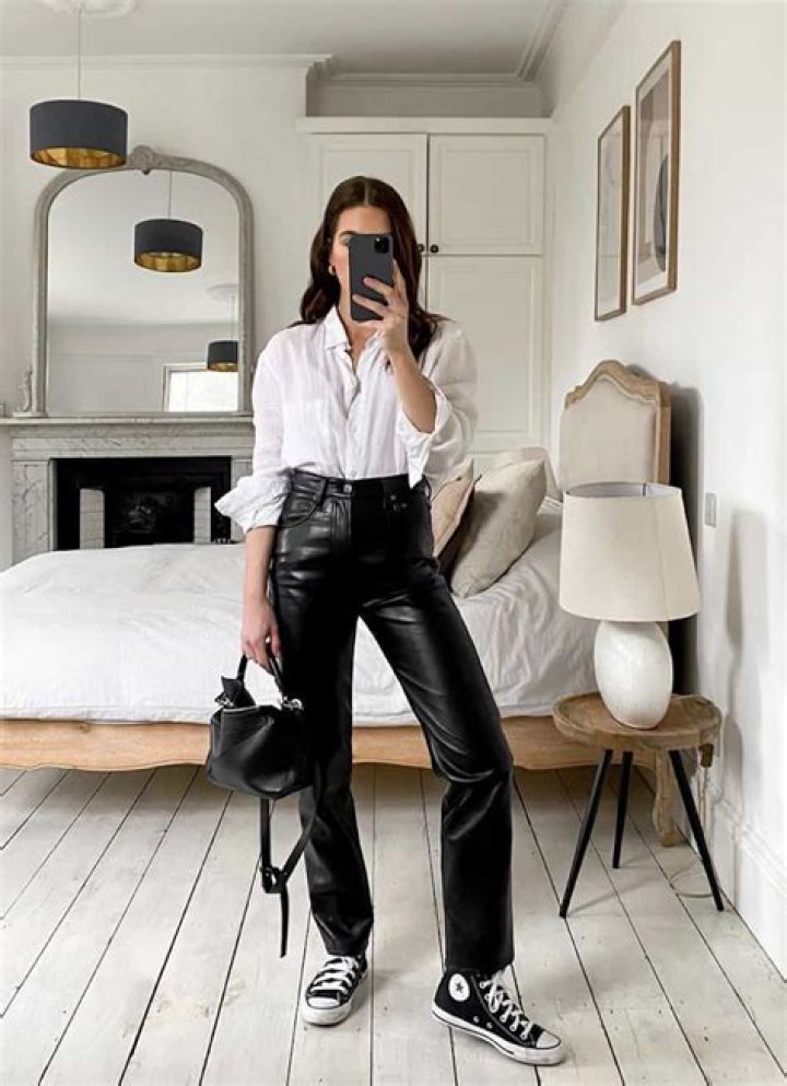The Ultimate Guide To Styling Black Leather Pants