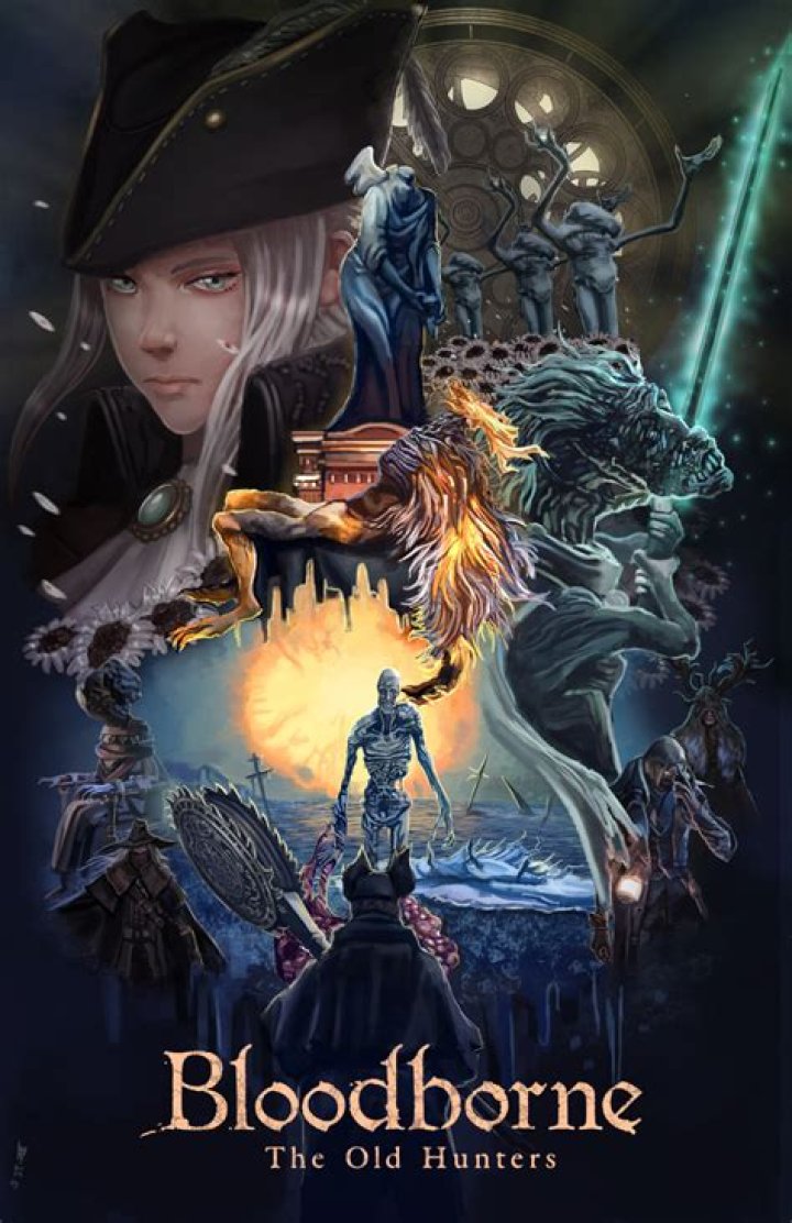 Bloodborne The Old Hunters - Beat Lady Maria, Orphan of Kos and Laurence, the First Vicar