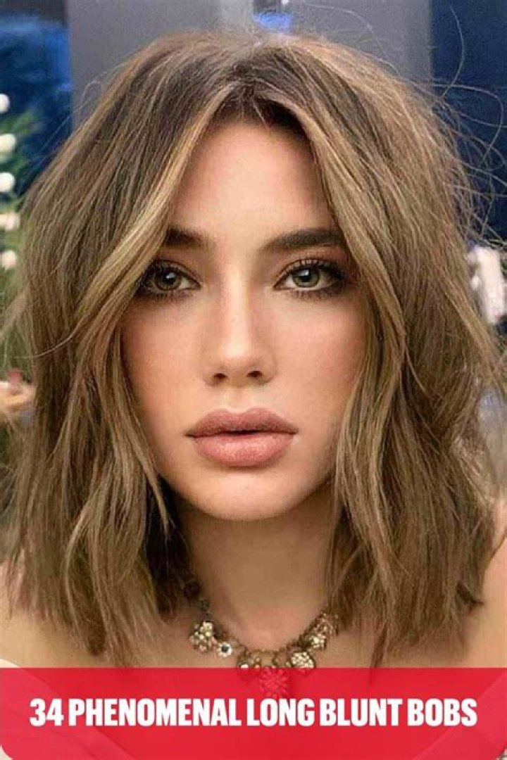 Why The Blunt Lob Is The Low-Maintenance Haircut To Try Now