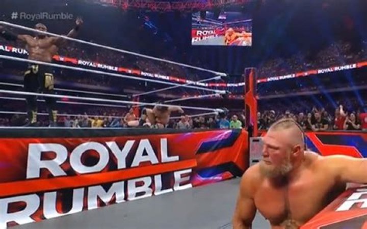 Bobby Lashley Mocks Brock Lesnar After WWE Royal Rumble