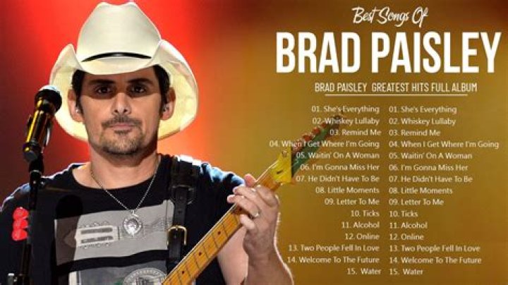 Exploring The Best Brad Paisley Songs: A Journey Through Country Music