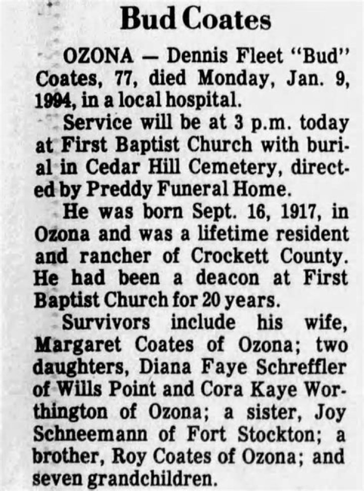 Discovering The Life And Legacy Of Bud Coates