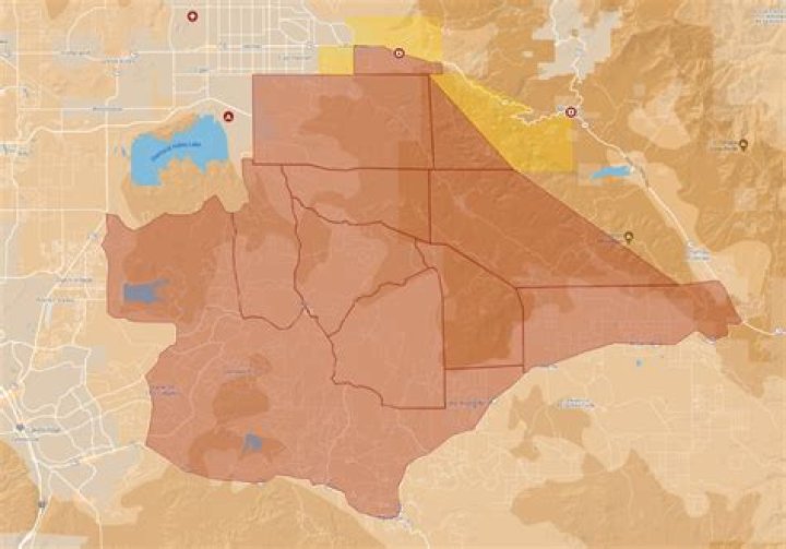 California Fire Map, Update as Tropical Storm Winds Could Fan Fairview Fire