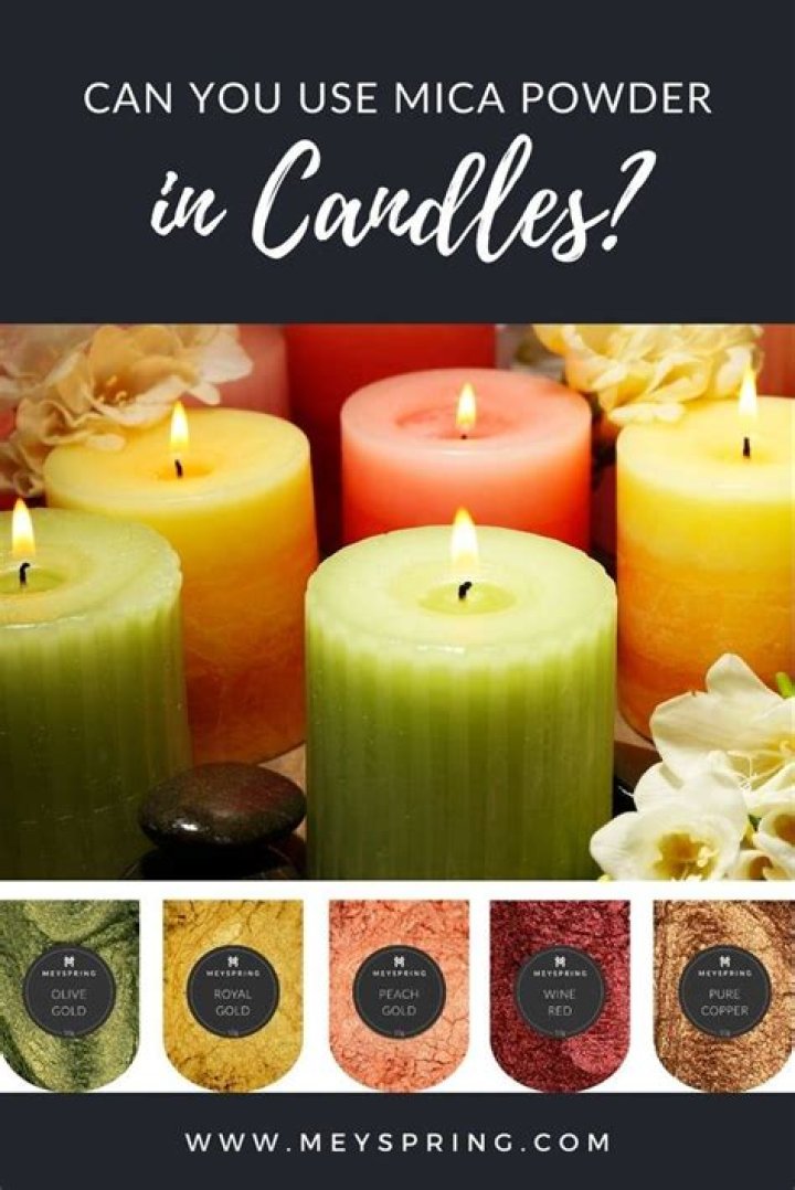 Question: Can I Use Mica Powder For Diy Candle