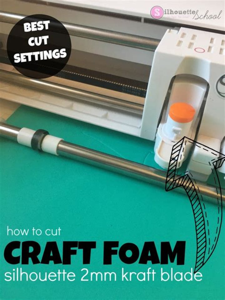 Can You Cut Craft Foam With Silhouette Cameo