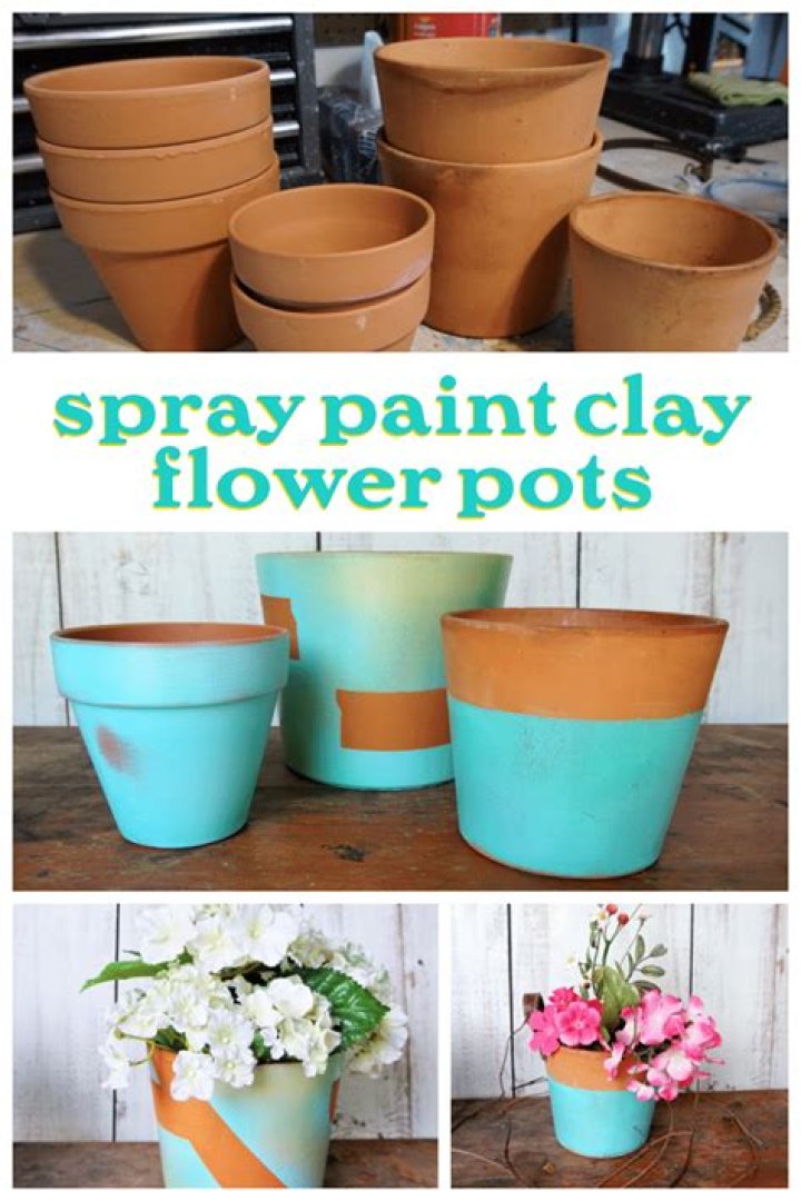 Can You Spray Paint Terra Cotta Pots