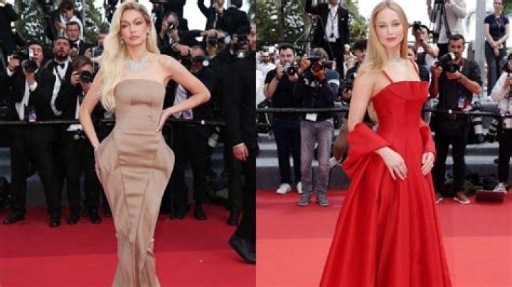 Jennifer Lawrence in flip-flops and Gigi Hadid in Zac Posen. Best red carpet looks – India TV