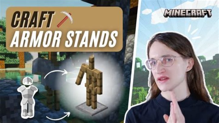 Can't Craft And Armor Stand In Minecraft