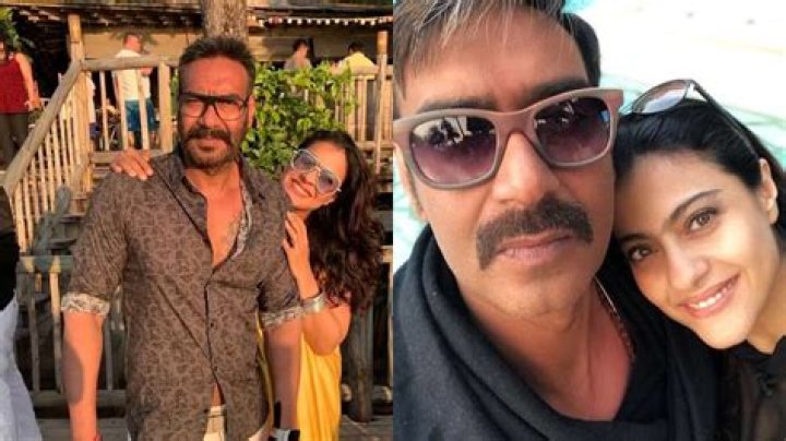 These 10 candid pictures of DDLJ actress with husband Ajay Devgn will redefine romance – India TV