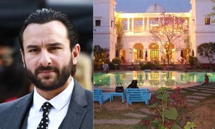 These pictures of Saif Ali Khan from his plush Pataudi Palace in Gurgaon are going viral – India TV