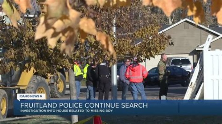 Search for missing 5-year-old Fruitland boy stretches into third day Friday