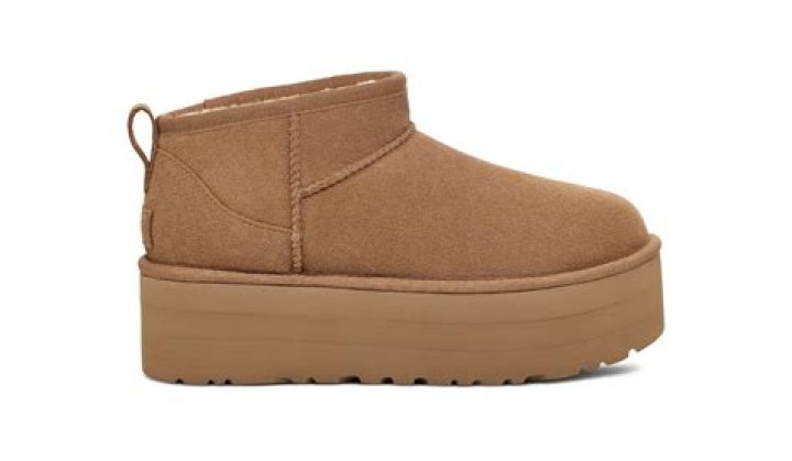 Must-Have Classic Mini Platform UGGs In Cozy Chestnut