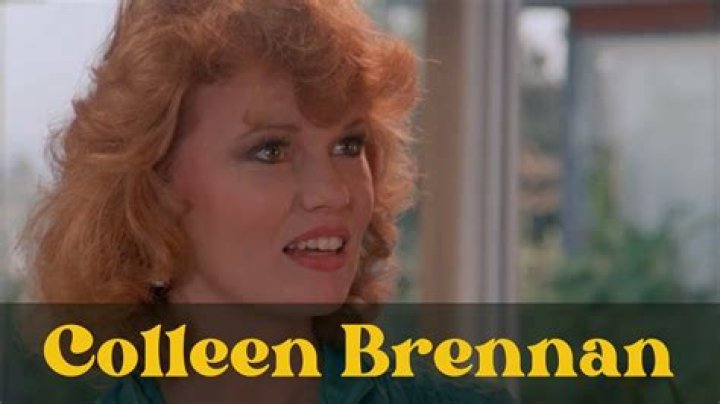 Unveiling The Enigmatic Colleen Brennan: A Deep Dive Into The Life Of The Actress