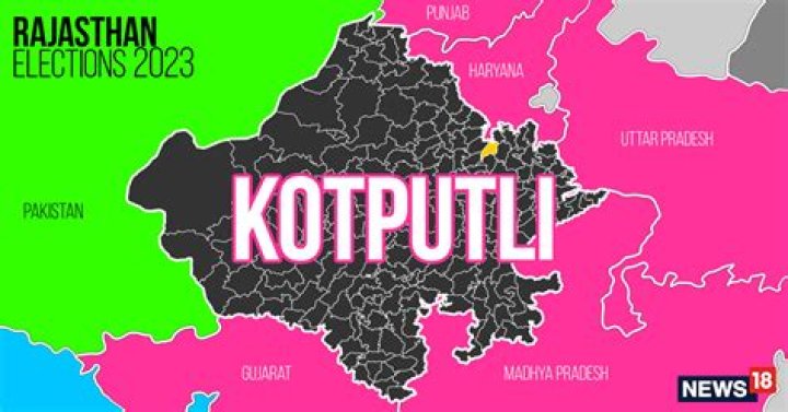 Kotputli Election Results 2023, Kotputli Assembly Seat Leading Candidates with names