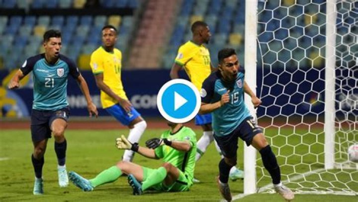 Lowly Ecuador hold Neymar-less Brazil for 1-1 draw – India TV