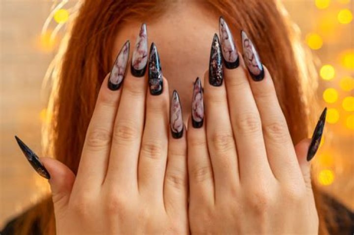 Coven Nails Are The Quiet Way To Lean Into Your Dark Witch Era