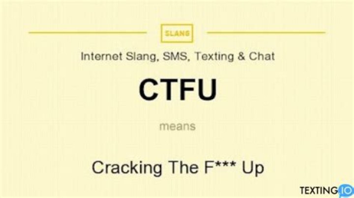 Unraveling The CTFU Meaning In Text: A Deep Dive