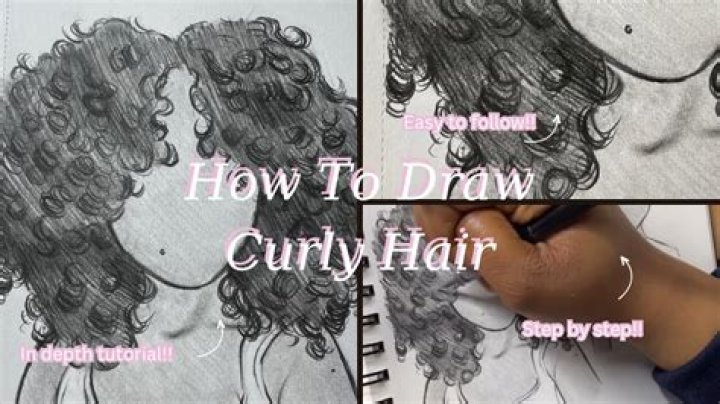 Quick Answer: Curly Hair How To Draw Hair