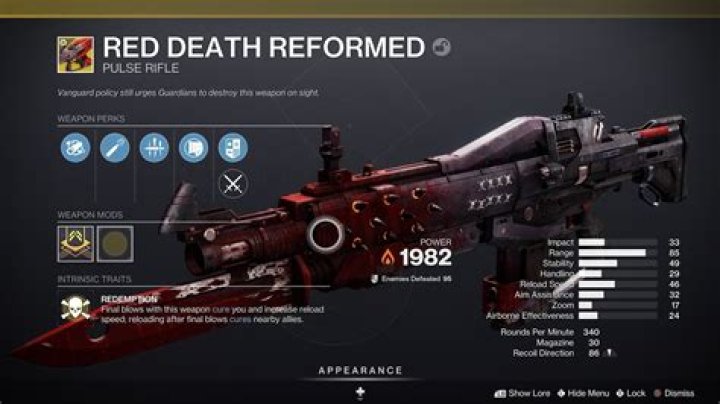 Destiny Red Death How To Get