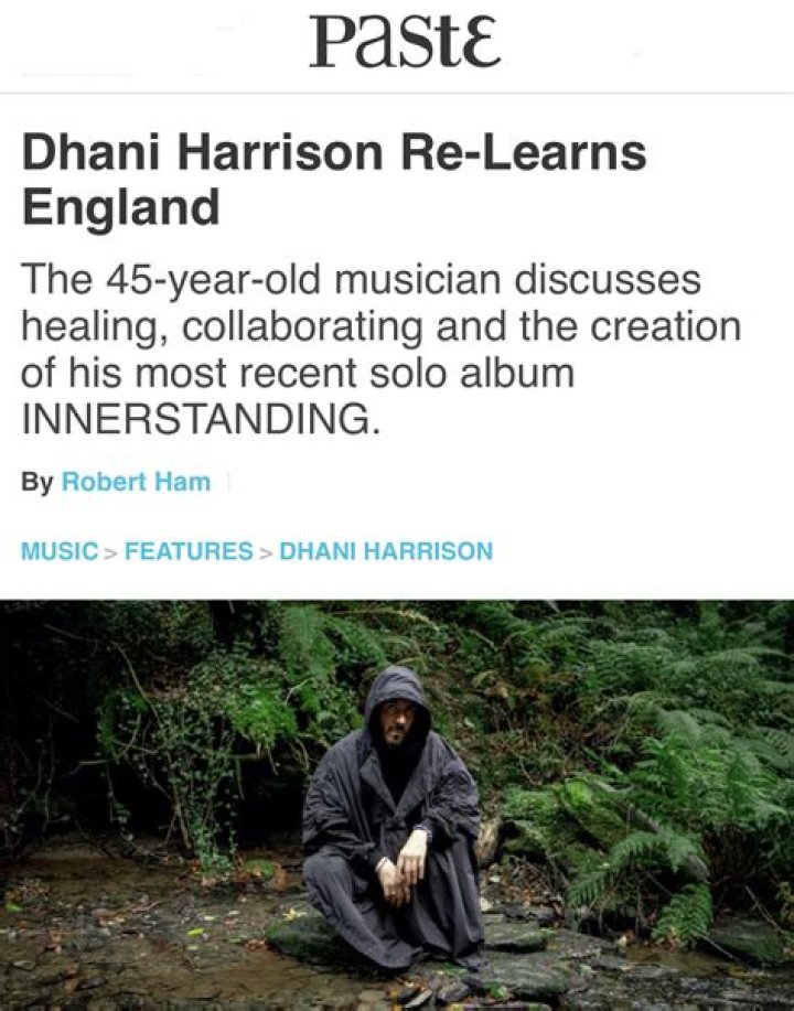 Dhani Harrison Re-Learns England