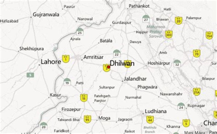 Dhilwan Pin Code | Postal Code (Zip Code) of Dhilwan, Kapurthala, Punjab, India