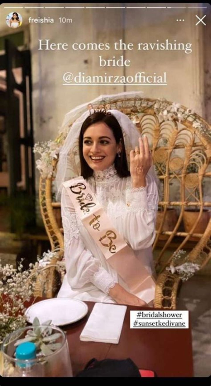 Dia Mirza-Vaibhav Rekhi wedding festivities begin, actress flaunts mehendi; see pics – India TV