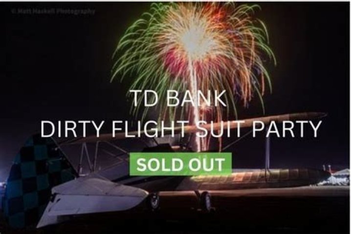 DIRTY FLIGHT SUIT PARTY