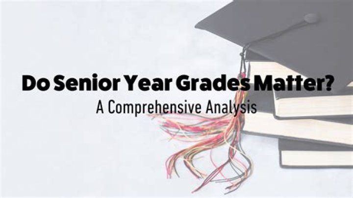 Quick Answer: Do Medical Schools See First Semester Senior Year Grades