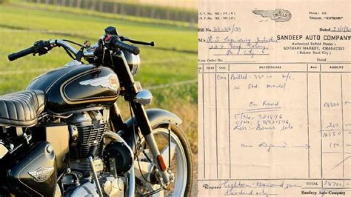 Do you own a Royal Enfield Bullet 350? Well, not at THIS price; old price will shock you – India TV