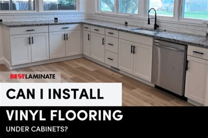 Quick Answer: Do You Put Lvp Under Cabinets