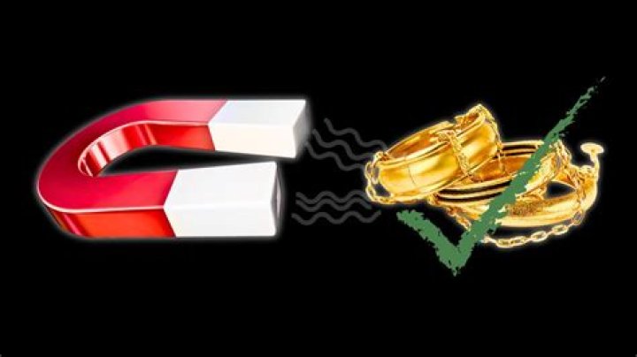 Quick Answer: Does A Magnet Stick To White Gold
