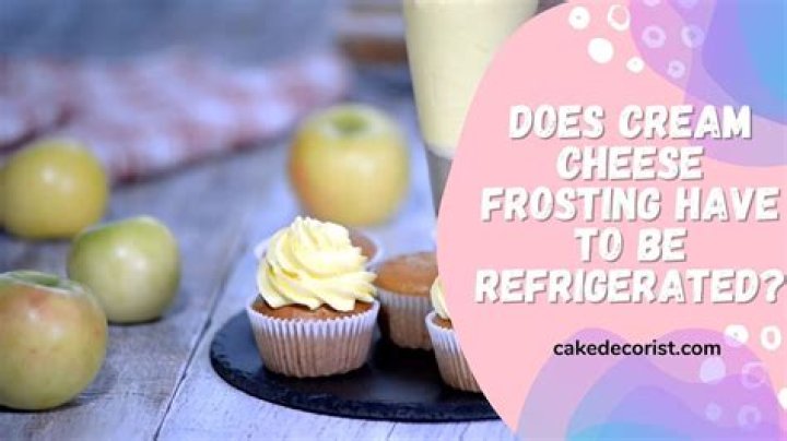 Does Frosting Go Bad If Not Refrigerated